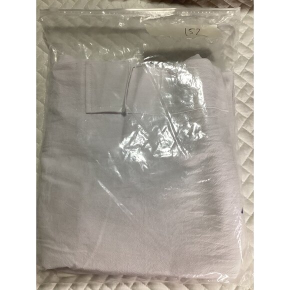 Ouku Mens White 100% Cotton Cargo Pants Size XL Summer Vibes Casual Beach NWT - Picture 11 of 11